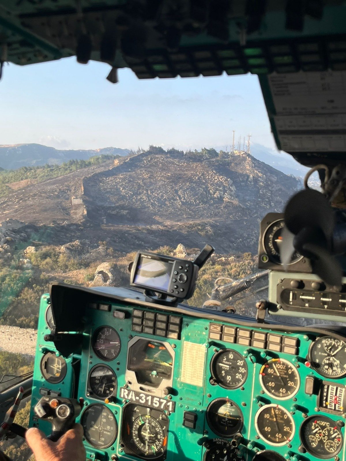 Hatay'da orman yangını 16 saat sonra kontrol altına alındı
