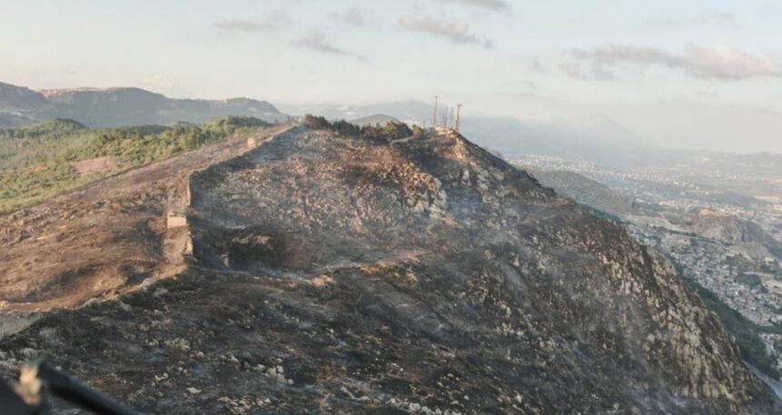 Hatay’da orman yangını 16 saat sonra kontrol altına alındı