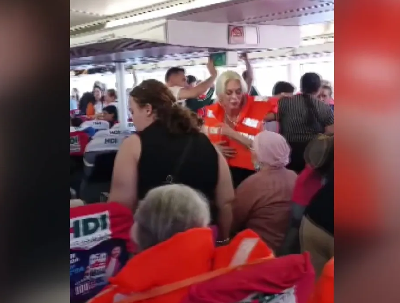 İDO feribotunda korku dolu dakikalar!