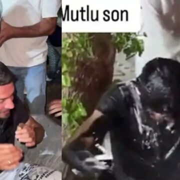 İşkence gibi şaka: Sosyal medyada gündem oldu