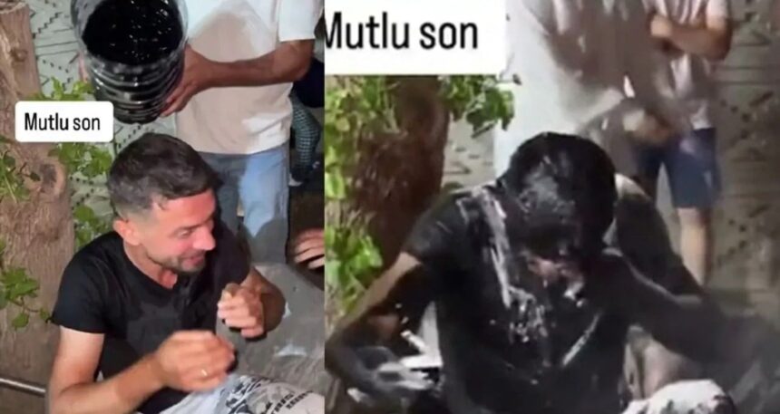 İşkence gibi şaka: Sosyal medyada gündem oldu