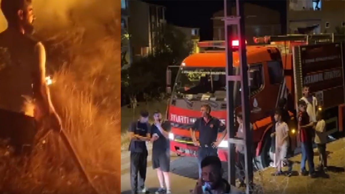 İstanbul ve Balıkesir'de orman yangını! Yerleşim yerlerine ilerliyor...
