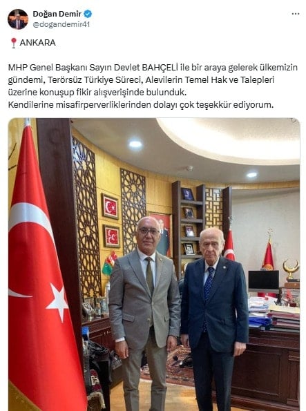 İstifa eden vekilden sürpriz ziyaret