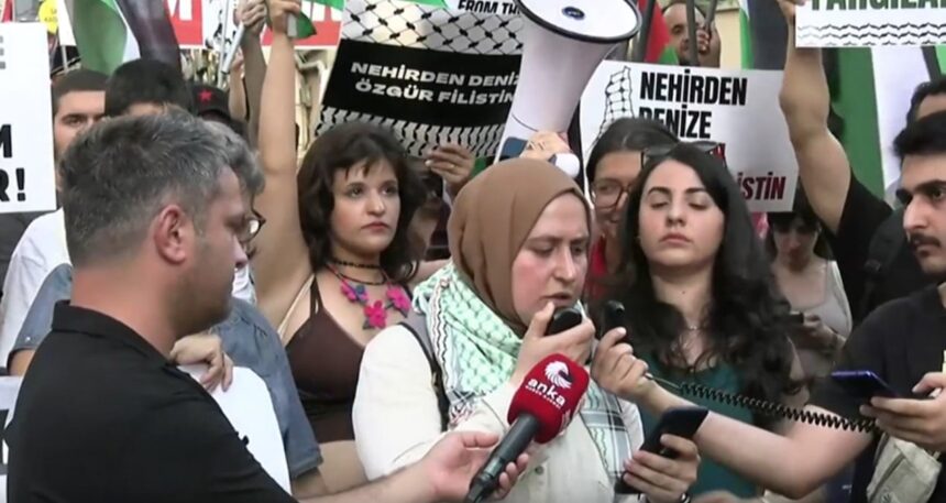 Kadıköy’deki Filistin’e destek yürüyüşünde gözaltı kararı