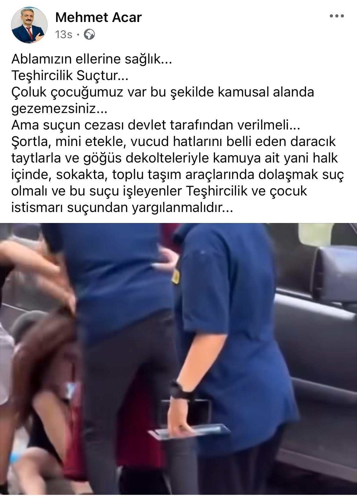 Kadın düşmanı zihniyet yine sahnede… AKP’li Acar’dan şiddet övgüsü