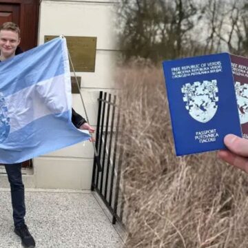 Kendi ülkesini kurdu: 400 vatandaşı, bayrağı ve hükümeti var