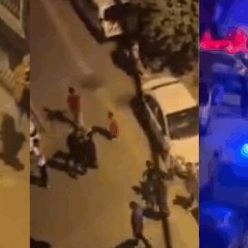 Komşu kavgasını ayırmaya gelen polise çocuk yumruğu!