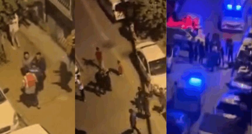 Komşu kavgasını ayırmaya gelen polise çocuk yumruğu!