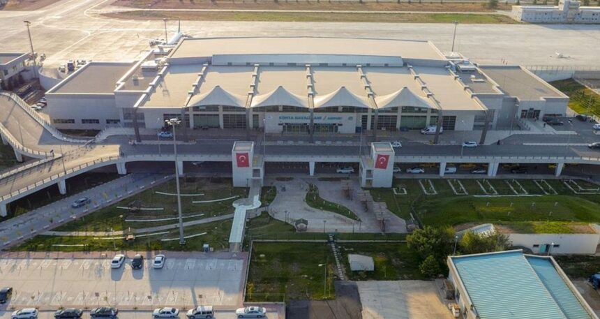 Konya Havalimanı’nın dibindeki arsa satılıyor: Ne dikileceği belli oldu