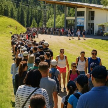Köyde aşırı turizm krizi: Patikaya turnike geldi