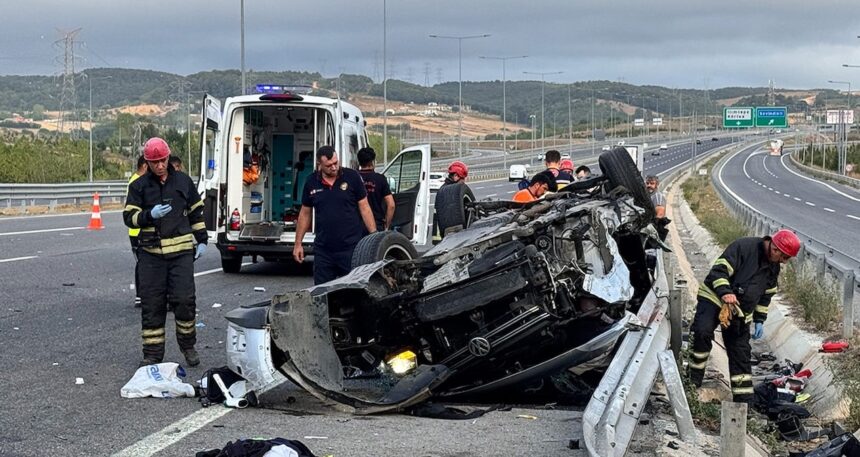Kuzey Marmara Otoyolu’nda facia