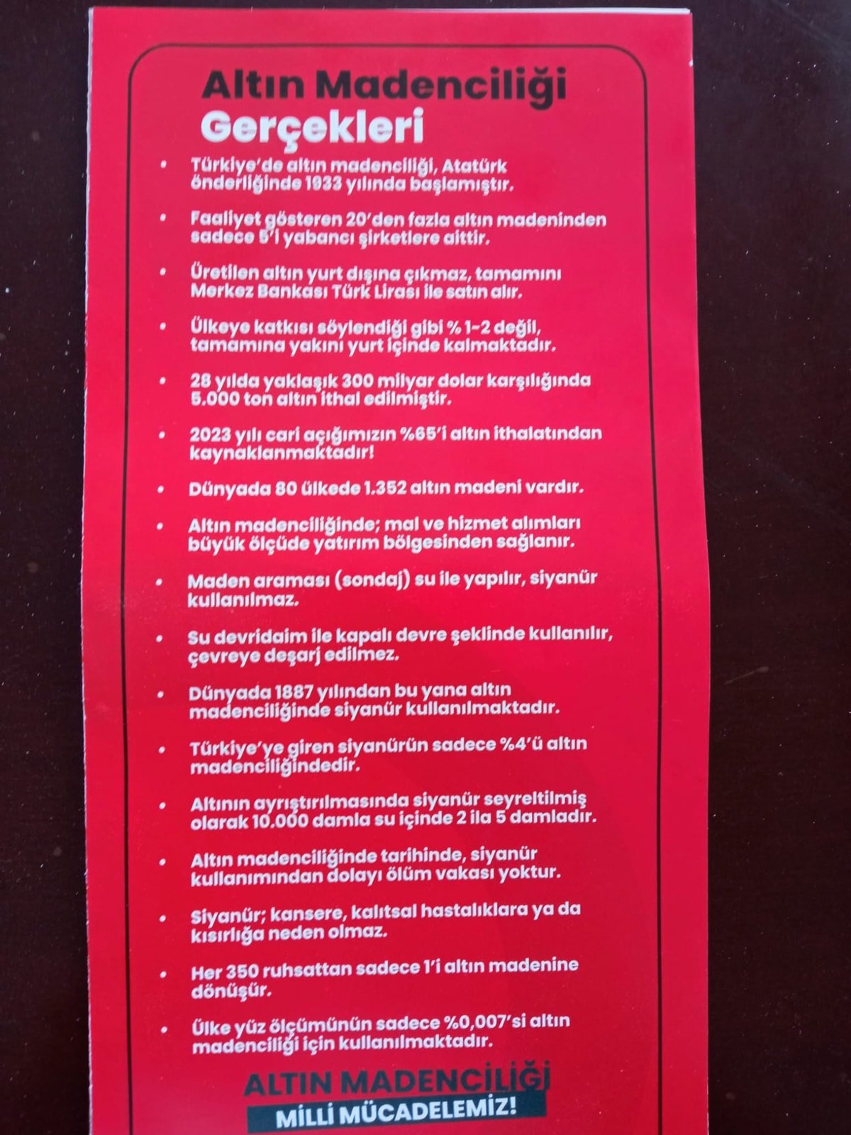 Maden talanına Atatürk kalkanı