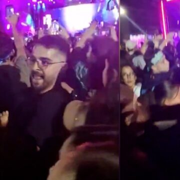 Manifest konserinde kadına şiddet! Ortalık karıştı