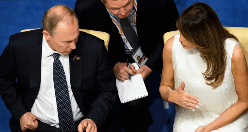 Melania Trump’tan Putin’e mektup