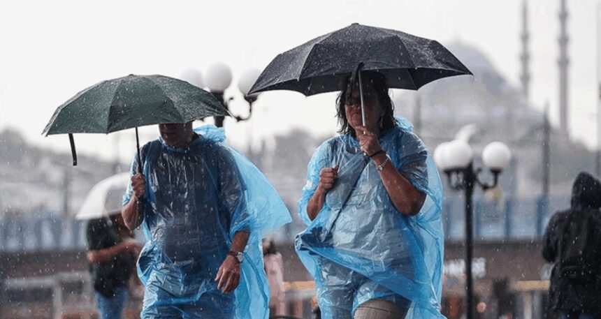 Meteoroloji sağanak yağış için uyardı