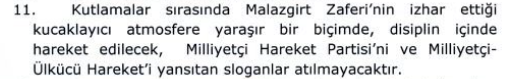 MHP Malazargirt öncesi 'milliyetçi slogan' çıkmazına girdi