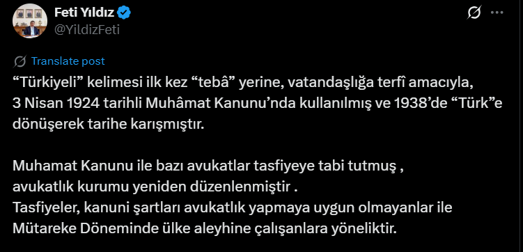 MHP'den 'Türkiyeli' çıkışı