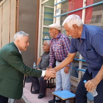 Milletvekili maaşından şikayet eden eski AKP’li vekil ilçe ve köy ziyaretlerinde