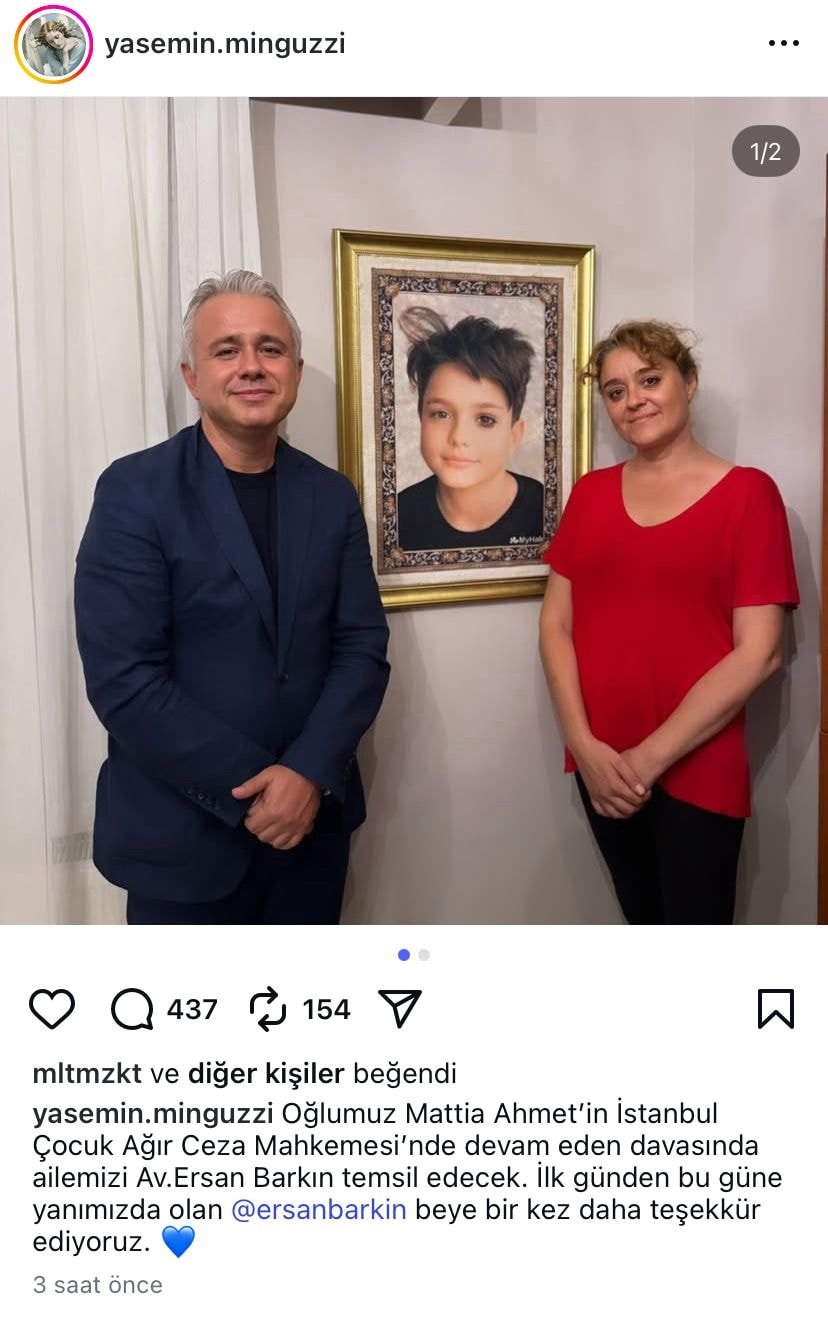 Minguzzi davasını Sedat Peker'in avukatı Ersan Barkın üstlenecek
