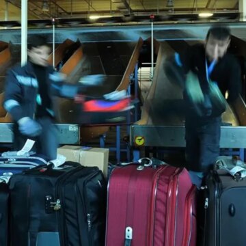 Otobüste şoför valizin hareket ettiğini gördü, içini açınca şaşkına döndü