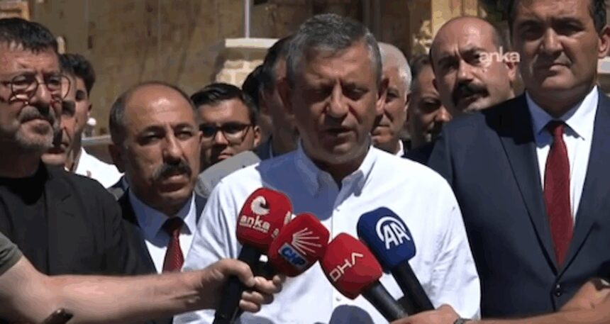 Özgür Özel’den Aziz İhsan Aktaş yorumu