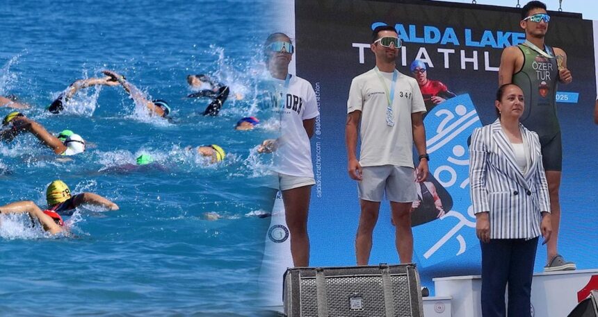 Salda Gölü’ndeki Triatlon etkinliği tartışma yarattı: Valilikten “Tahribat Yok” açıklaması