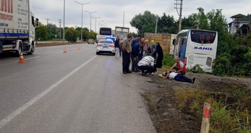 Samsun’da yolcu otobüsü kazası: 1 ölü, 1 yaralı