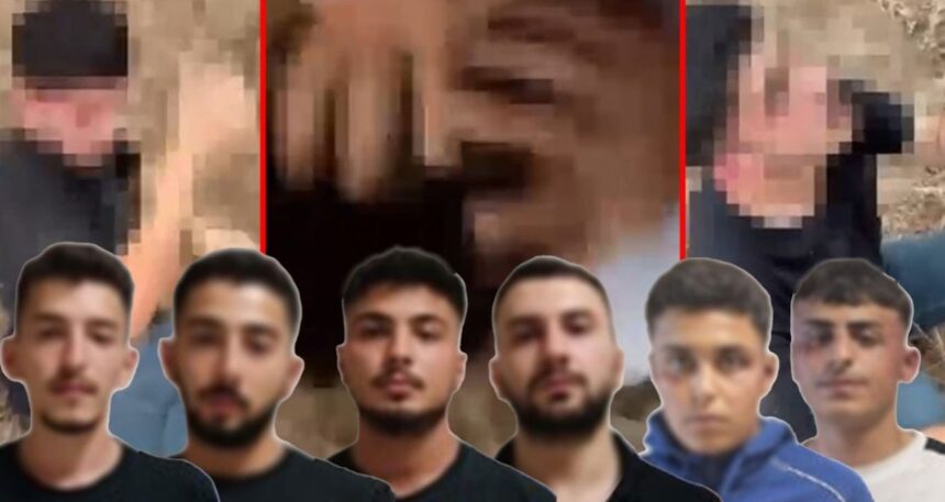 Silah çekip sigara bastılar: Sosyal medyada tepki çeken işkence