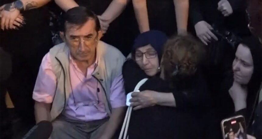 Sinem Somun için düzenlenen eyleme Ahmet Minguzzi’nin ailesinden destek