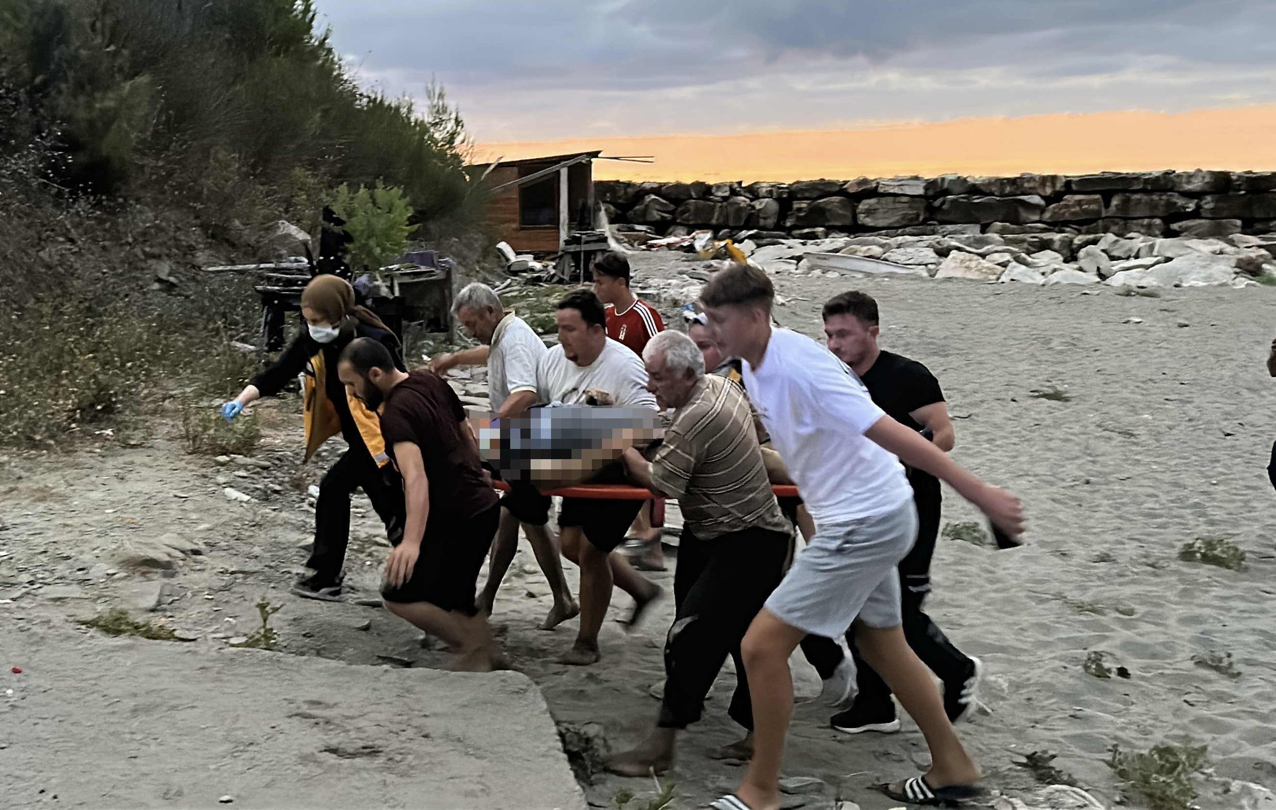 Sinop Ayancık'ta denize düşen kişi hayatını kaybetti