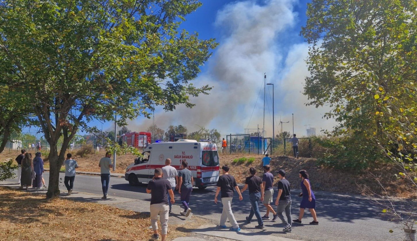 Son dakika... İstanbul Teknik Üniversitesi'nde (İTÜ) yangın