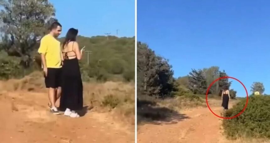 Tatil için gittikleri konumda hayatlarının şokunu yaşadılar