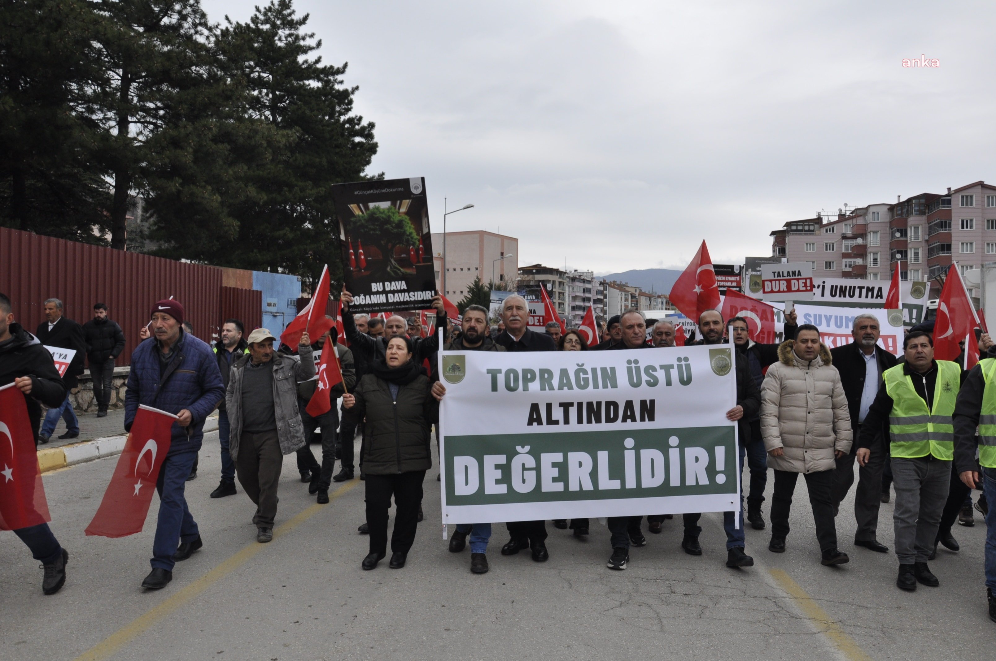 Tokat’ta meralarında maden aramasına mahkeme freni