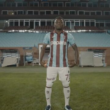 Trabzonspor, Olaigbe’yi renklerine bağladı