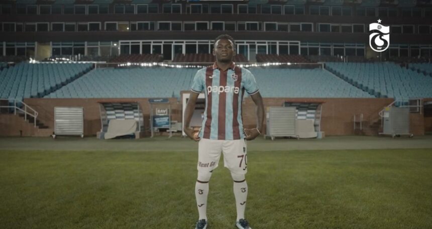 Trabzonspor, Olaigbe’yi renklerine bağladı