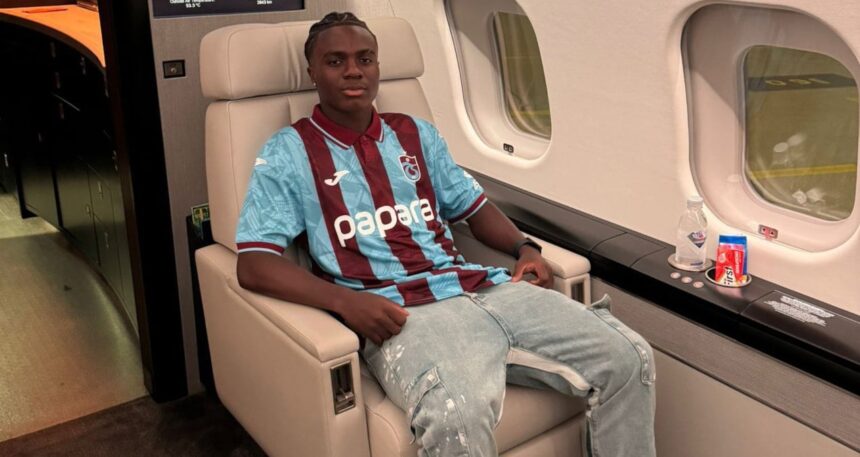 Trabzonspor’un yeni yıldızı Christ Inao Oulai geldi
