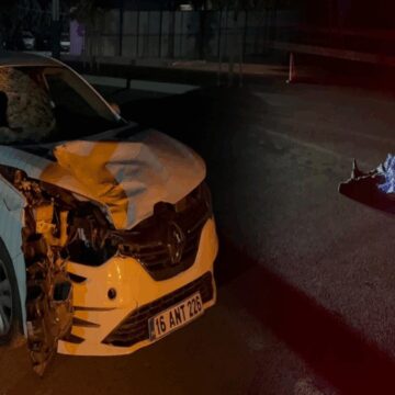 Trafik kazası can aldı: Otomobilin çarptığı yaya öldü