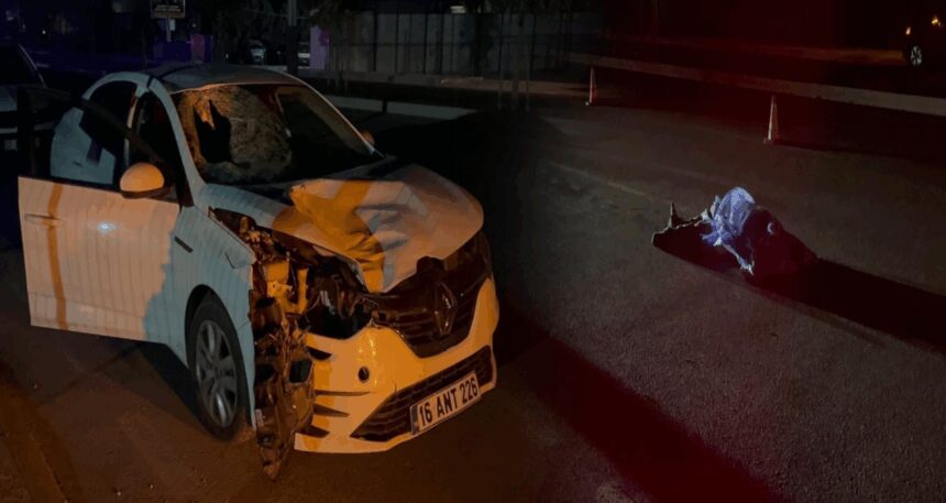 Trafik kazası can aldı: Otomobilin çarptığı yaya öldü