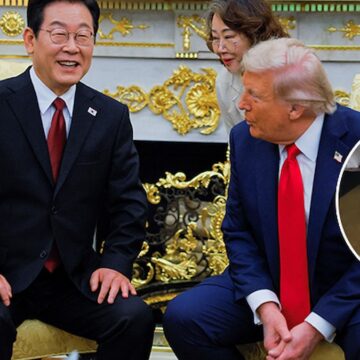 Trump’ın elindeki ‘koyu leke’ dikkat çekti!