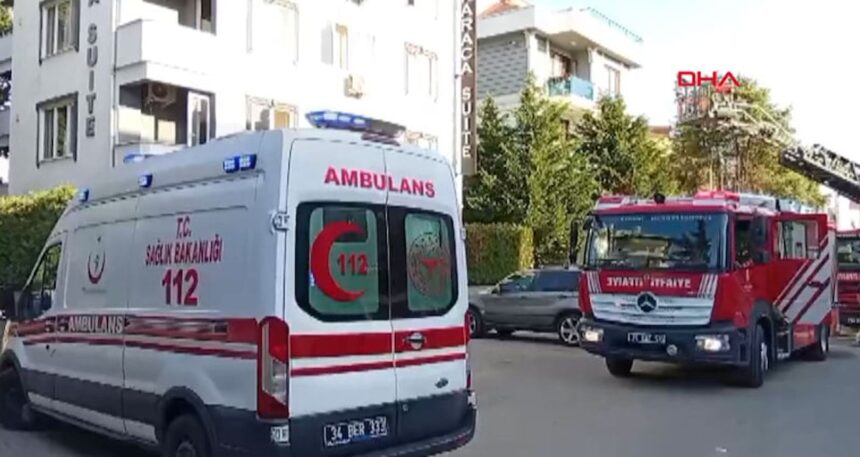 Tuzla’da otel yangını!