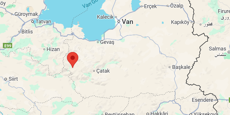 Van'da güne depremle uyandı