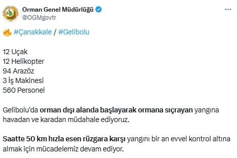 Yangın kabusu bitmiyor! Çanakkale'de köyler tahliye ediliyor