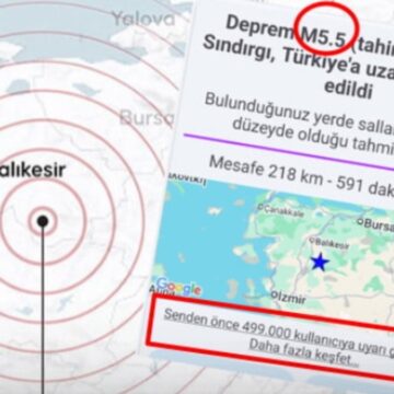 Yanlış deprem bildirimi 01.10’da milyonlarca kişiyi uykusundan uyandırdı