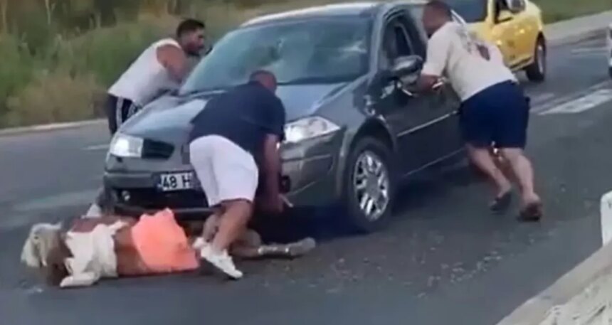 Yaya geçidinde cinayete teşebbüs