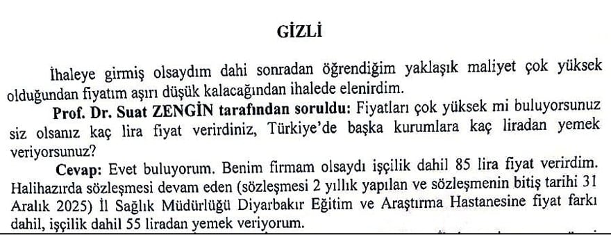 Yemekteki pis kokudan Adalet torpili çıktı