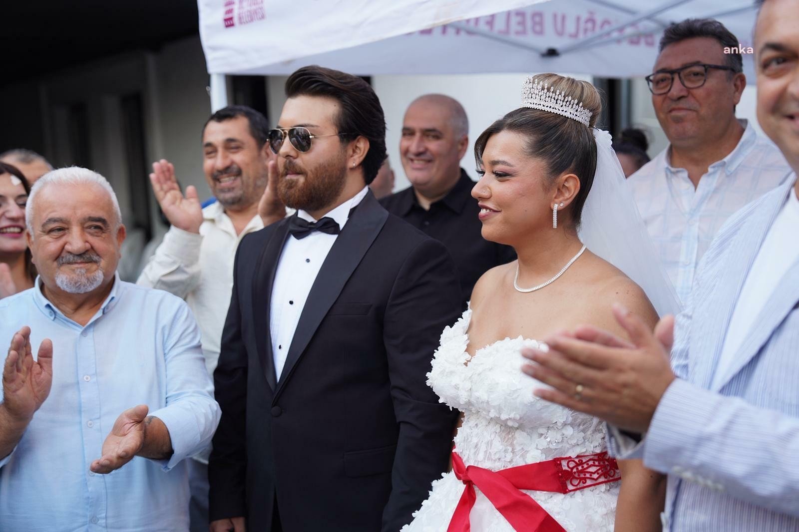 Yeni evlenen çiftten İnan Güney'e destek