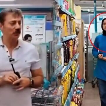 Zincir markette şaşırtan an: AKP’li belediye başkanı cevap karşısında dondu kaldı