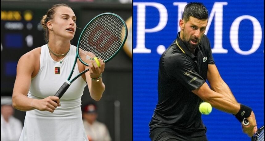 ABD Açık’ta Sabalenka ve Djokovic yarı finalde
