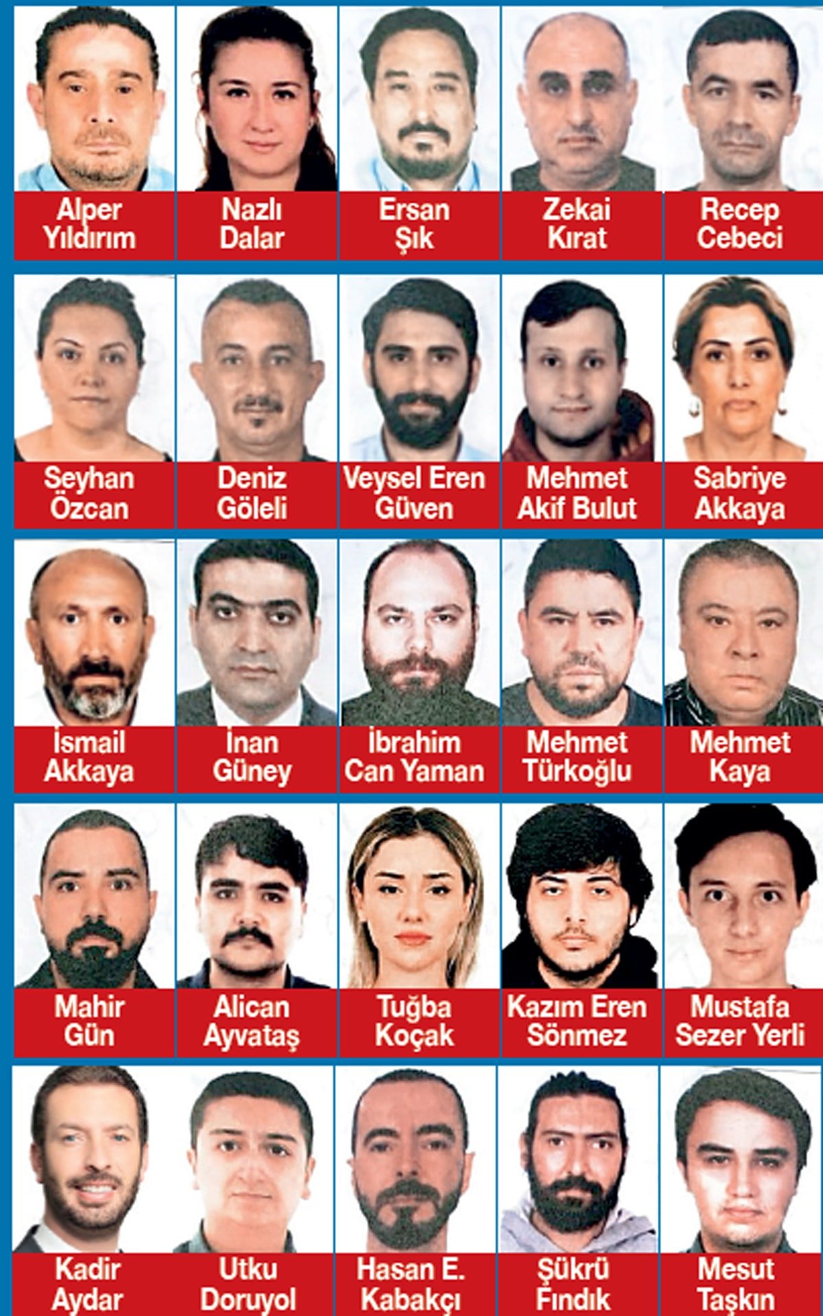 Artık adalet bekliyorlar!
