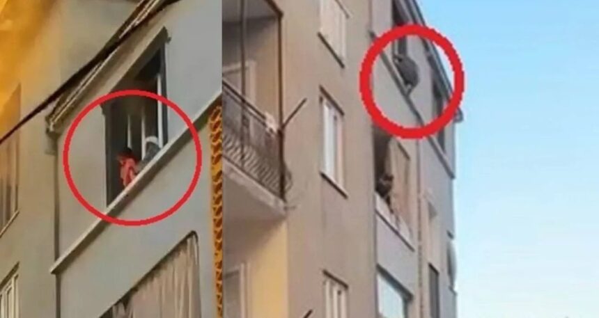 Bursa’da can pazarı: Önce çocuğunu sonra kendini attı